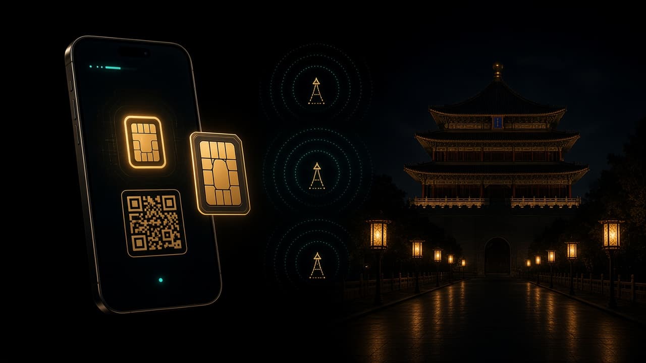 eSIM o SIM local en China (2026): qué elegir de verdad