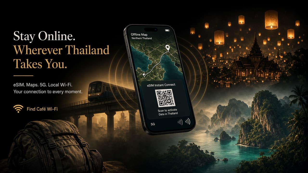 Internet in Thailand 2026: how travellers stay online