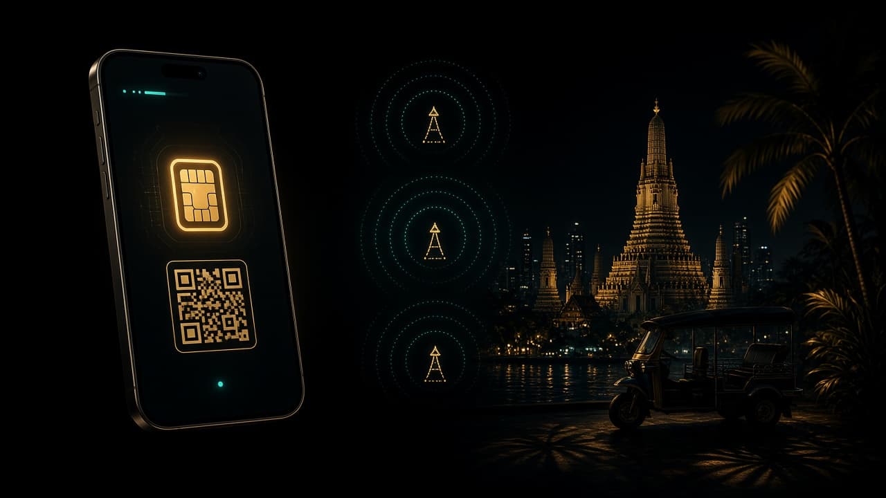 Best mobile networks in Thailand (2026): AIS, True, dtac and eSIM